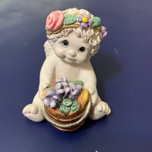 Dreamsicle Angel Figurine - Love Blooms
